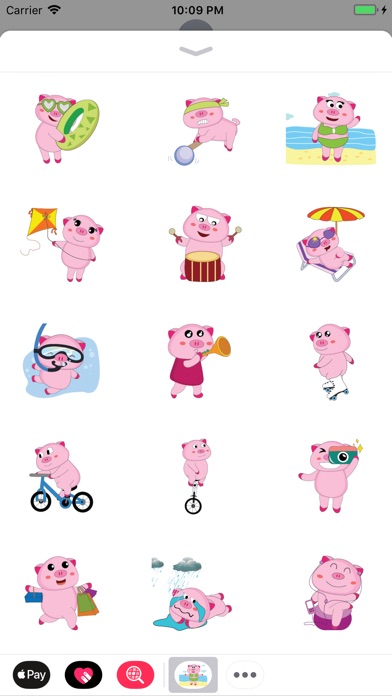 Style Piggy Animated Stickers screenshot 3