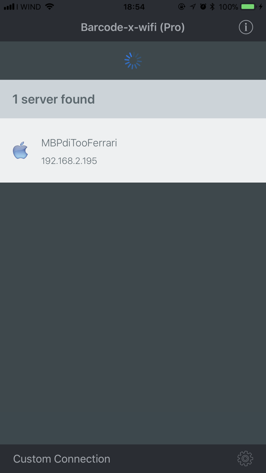 #1. Barcode-x-wifi (iOS) 由: Tommaso Ferrari