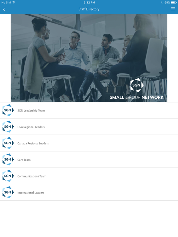 Screenshot #5 pour Small Group Network