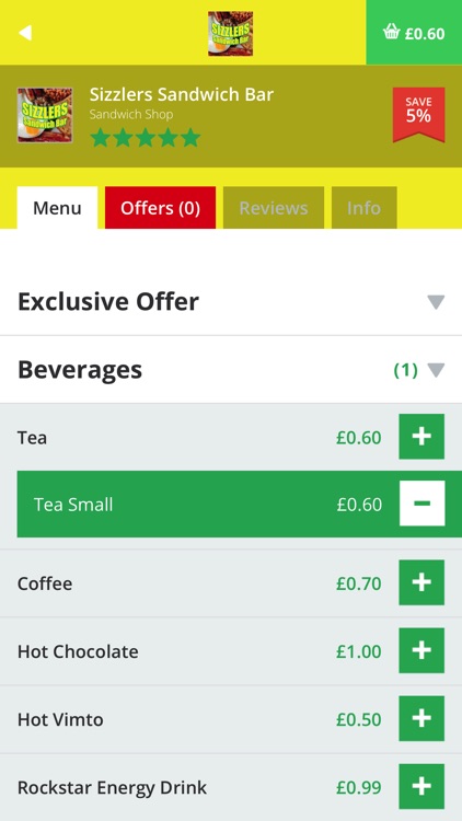 Sizzlers Sandwich Bar