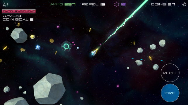 Astronoidz, game for IOS