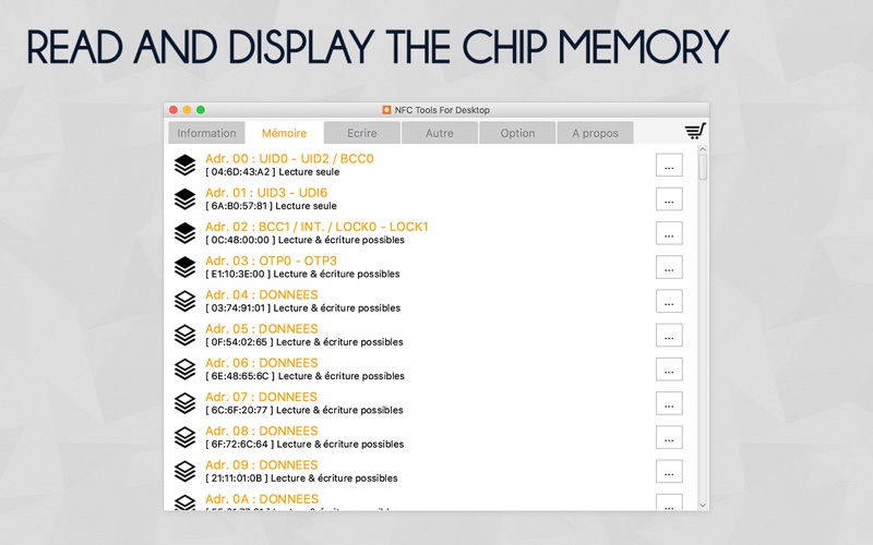 Screenshot #2 pour NFC Tools for Desktop