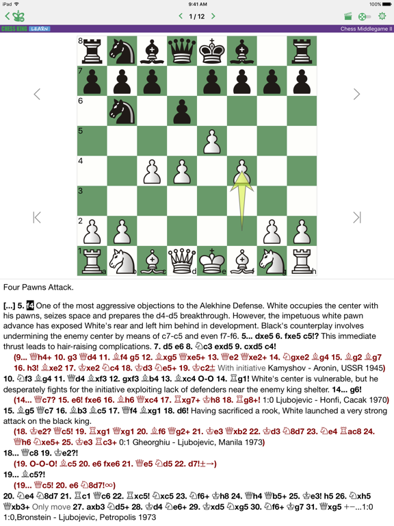 Screenshot #5 pour Chess Middlegame II