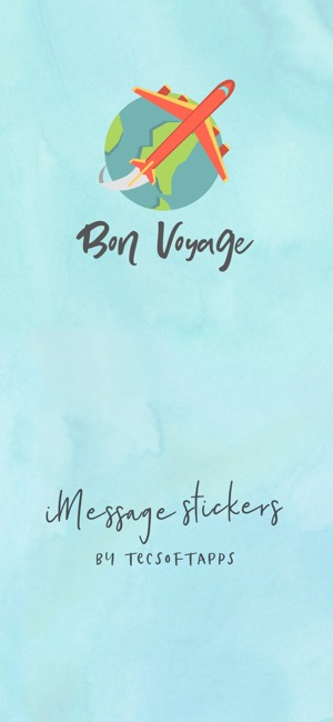 Bon Voyage Stickers