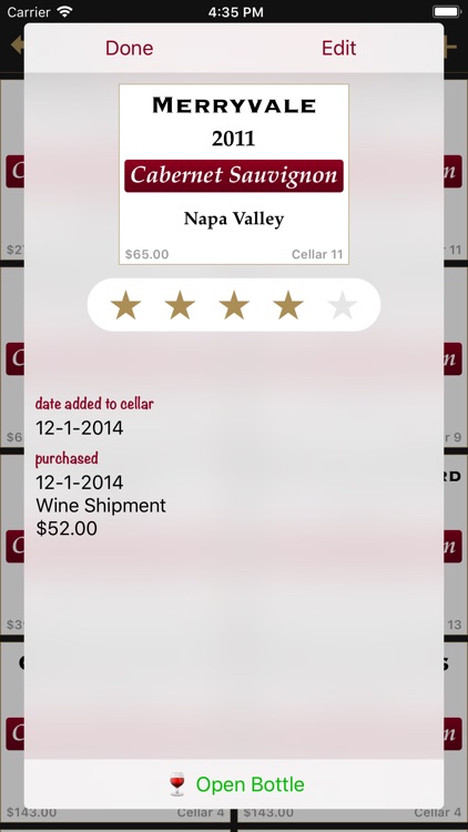 Bottles - Wine Cellar Manager screenshot-3