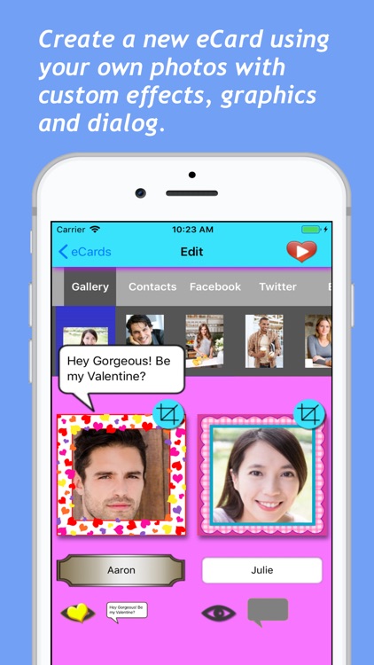 ShareAKiss eCard Edition