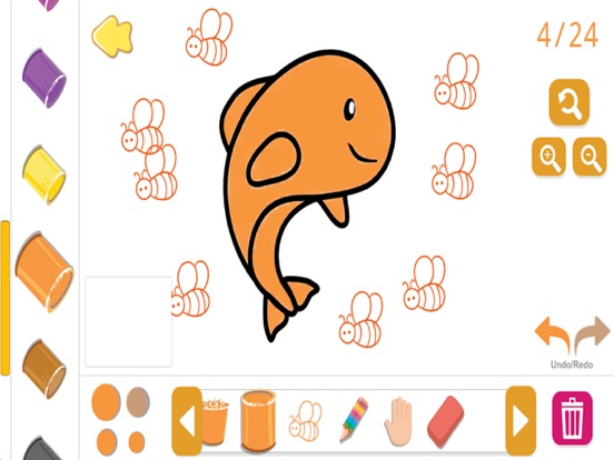 Kids Paint Coloring iPad screenshot 4 - Education app