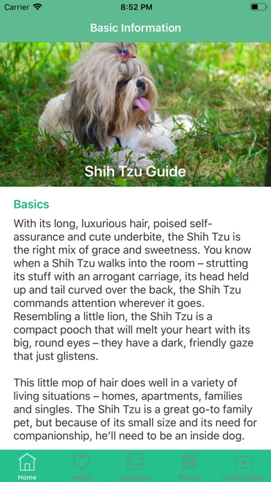 Shih Tzu Guide screenshot 3