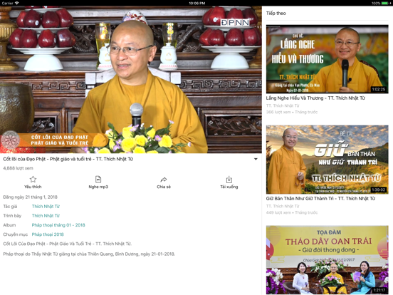 Chùa Giác Ngộ iPad screenshot 5 - Education app