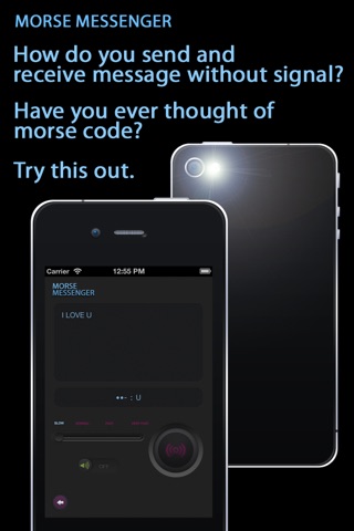 Morse Messenger screenshot 2