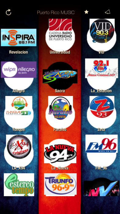 Screenshot #1 pour Puerto Rico Music Radio ONLINE