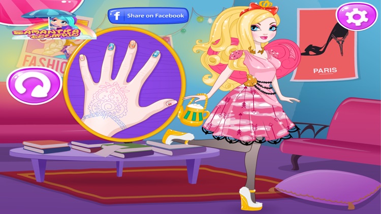 Cupid Valentines Nails Game screenshot-5