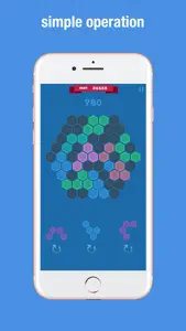 Hexagon Match Geometry Puzzle screenshot #3 for iPhone