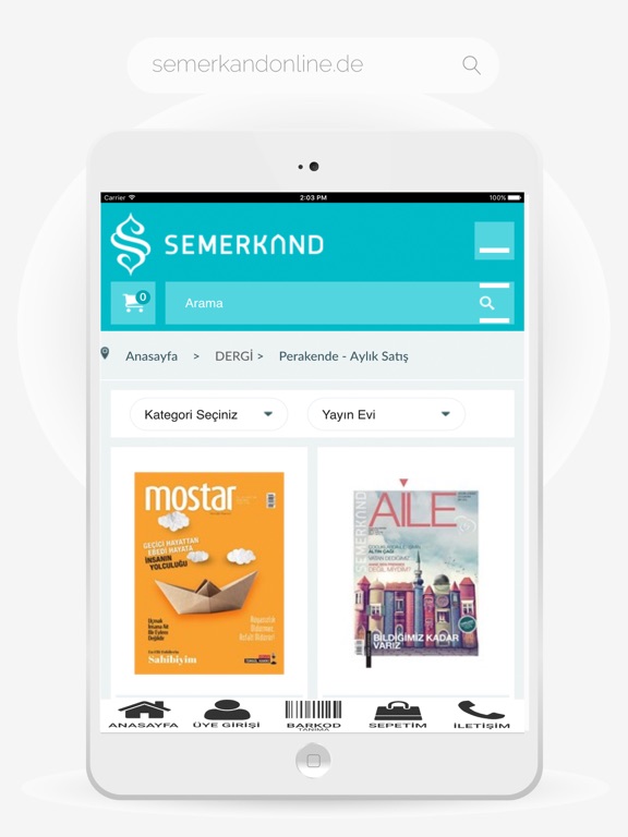 Screenshot #5 pour Semerkandonline.de