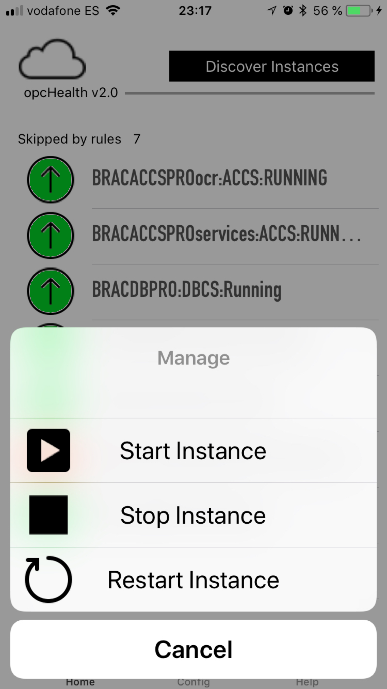 opcHealth App for Oracle Cloud screenshot 4