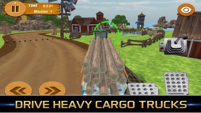 Screenshot #3 pour Wood Truck Hill Road Driver