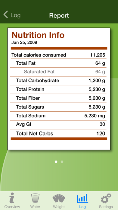 Low Carb Diet Assistant Screenshot