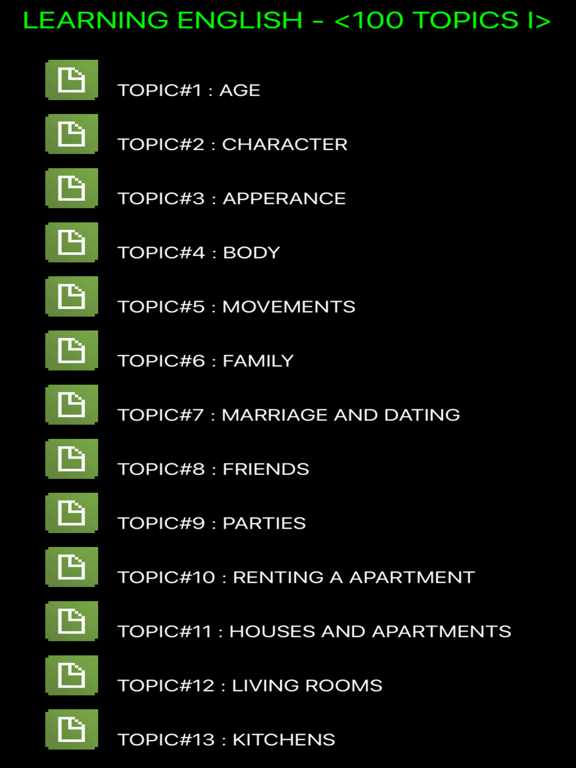 Screenshot #4 pour IELTS Speaking English Topics