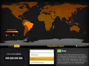 population clock hd ipad capturas de pantalla 1