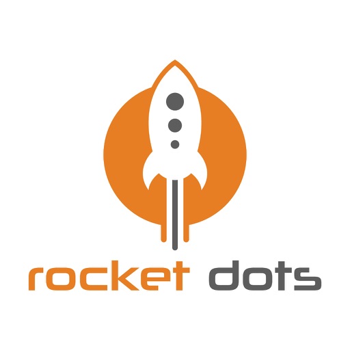 rocket dots icon