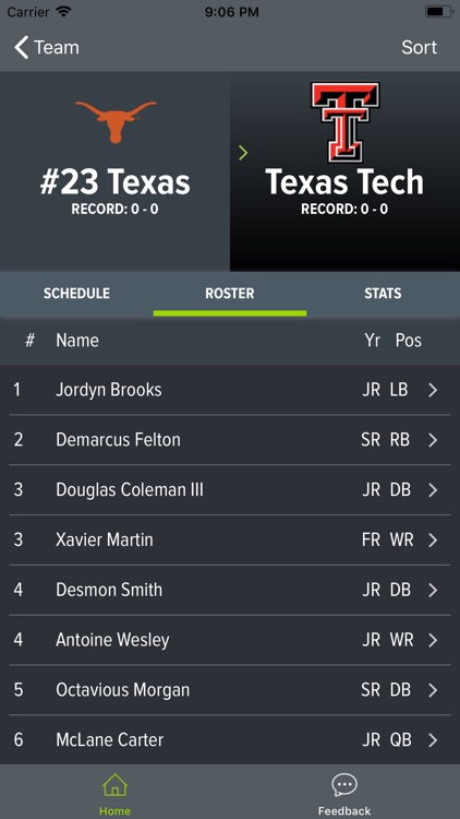 Texas Football 2018 screenshot-8