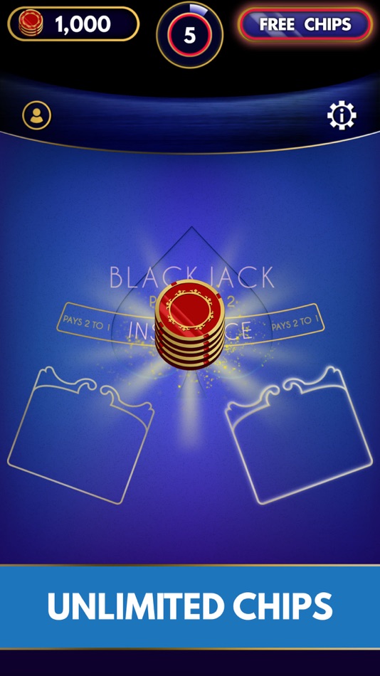 #5. Blackjack Unlimited (iOS) 由: Funstage GmbH