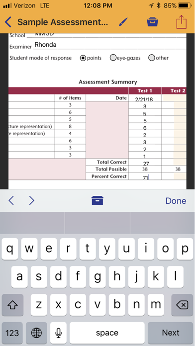 Assessment Plus screenshot 2