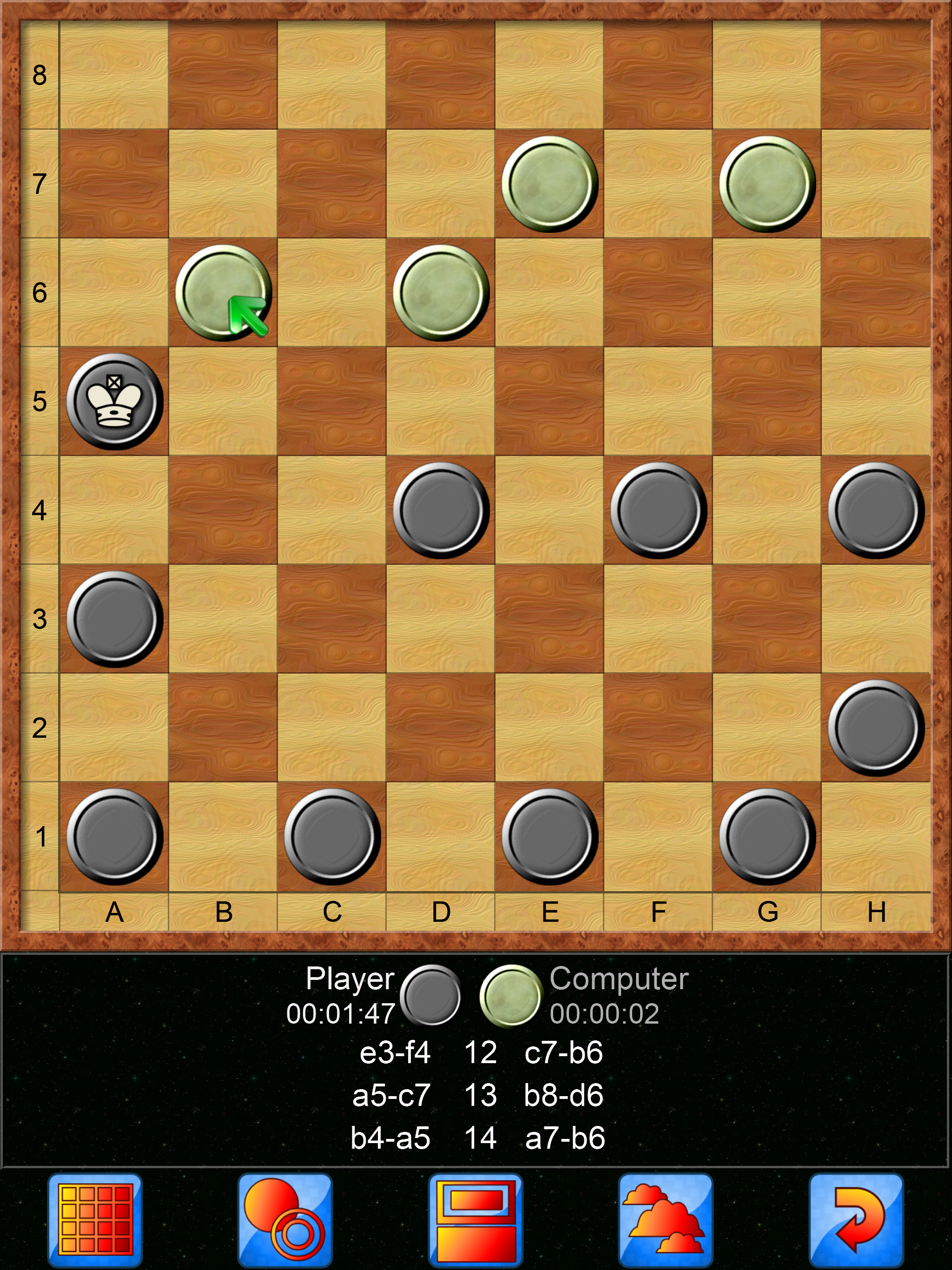Checkers V+, fun checker game
