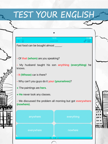 English Tests: Pronouns screenshot 4