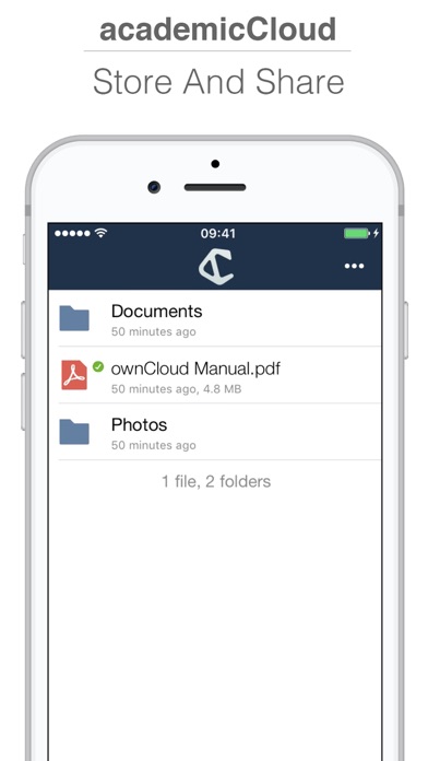 academicCloud screenshot