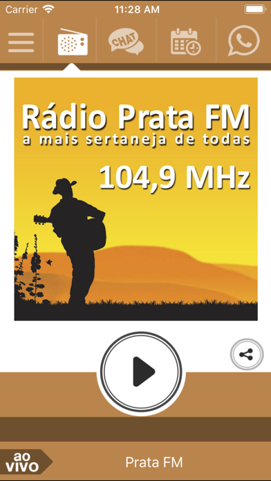 Screenshot #1 pour Rádio Prata FM