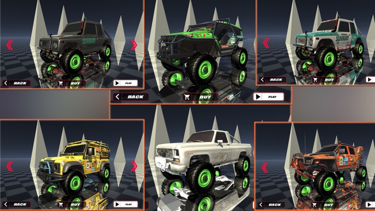 Jeep Driving On Ramp Tracks