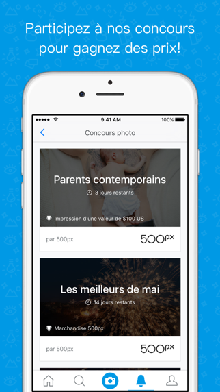 Screenshot #1 pour 500px