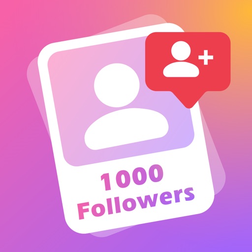 1000 Followers - Poster Style iOS App
