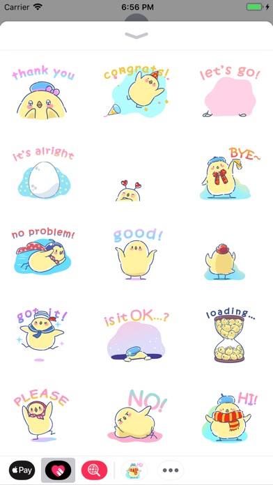 ChickenPu Animated Stickers screenshot 2