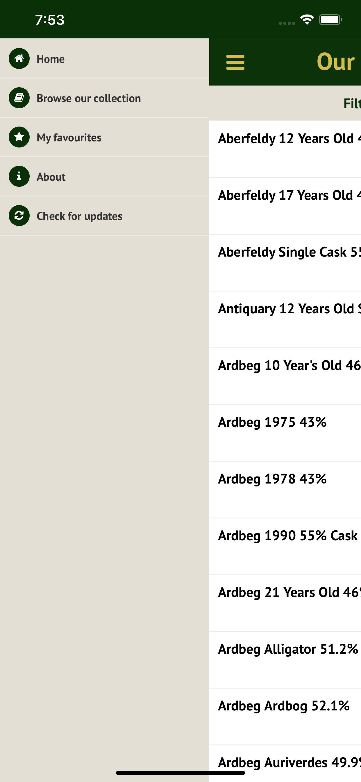 Bon Accord Whiskies