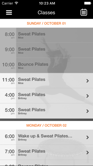 Sweat Pilates screenshot 3