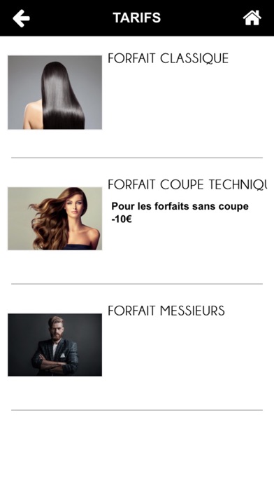 Yanis Coiffure screenshot 2