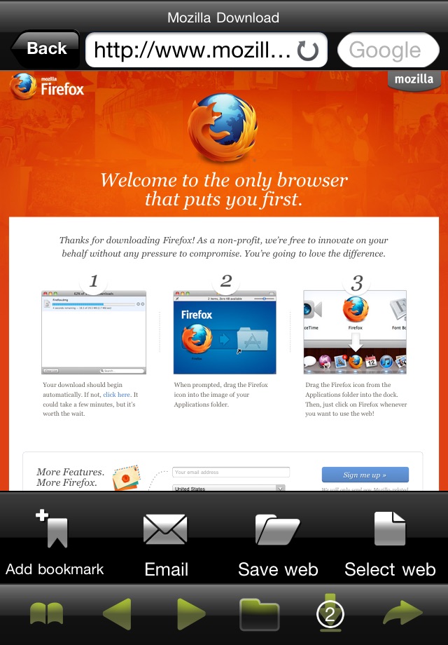 xDownload Lite screenshot 2