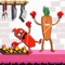 Control sausage hotdog run and jump avoid obstacles