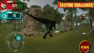 Jungle Dino Hunter Sim screenshot #3 for iPhone