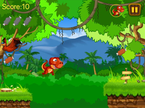 Screenshot #5 pour Dinosaur Run - Jurassic Era