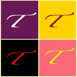 Text On Photo -Photo with text app icon