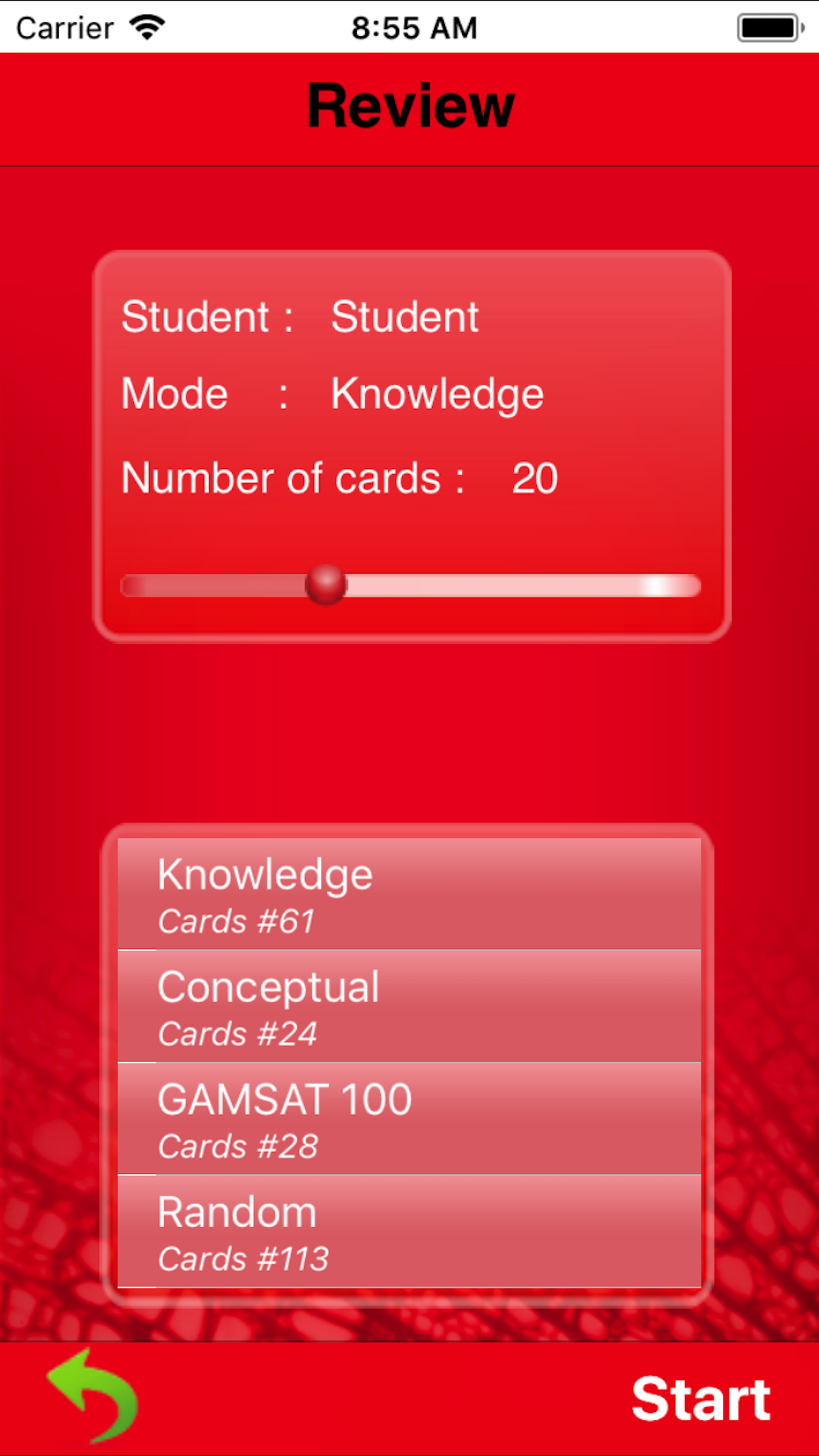 GS GAMSAT Biology flashcards