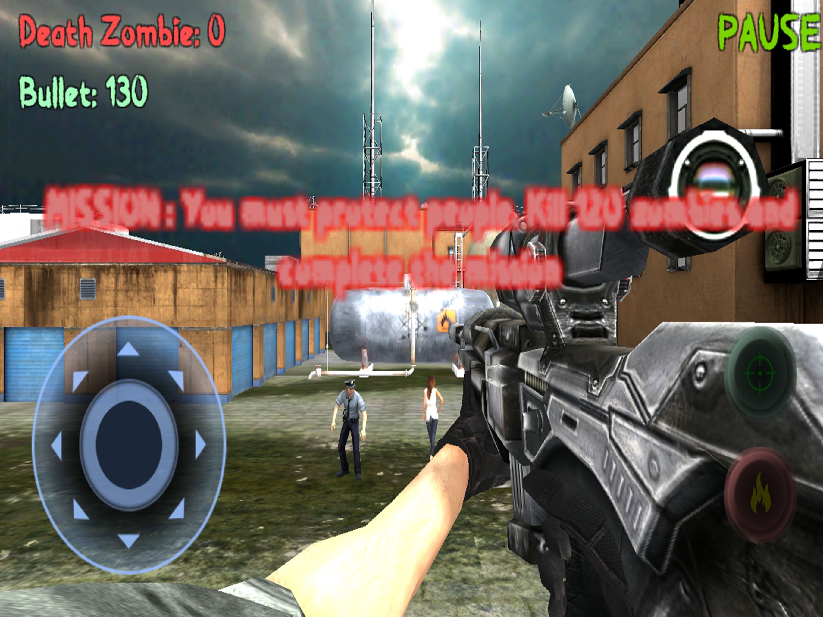 Sniper: Zombie Hunter Missions screenshot 7
