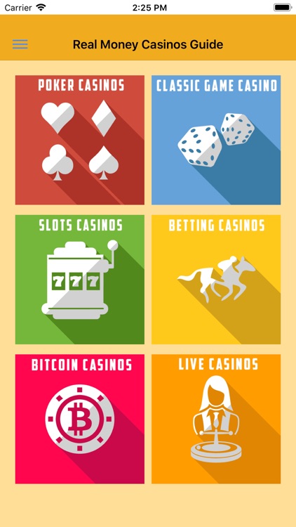 Real Money Casinos Guide