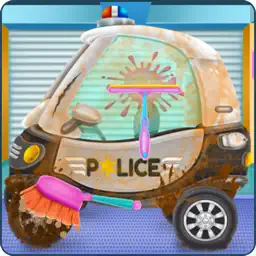 Baby Police Car Wash app icon