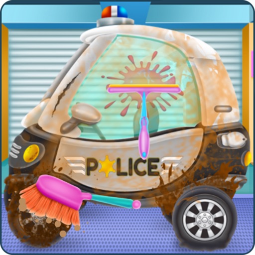 Baby Police Car Wash icon