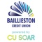 The full Baillieston Credit Union experience 24/7, powered by CU Soar, — manage your accounts, check balances, apply for loans, catch up on important credit union and community news