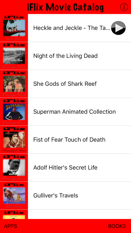 iFlix Classic Movies #1 - 1.2 - (iOS)
